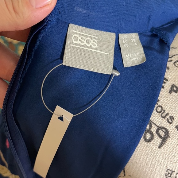 ASOS Embroidery Ruffle Dress - Picture 8 of 8